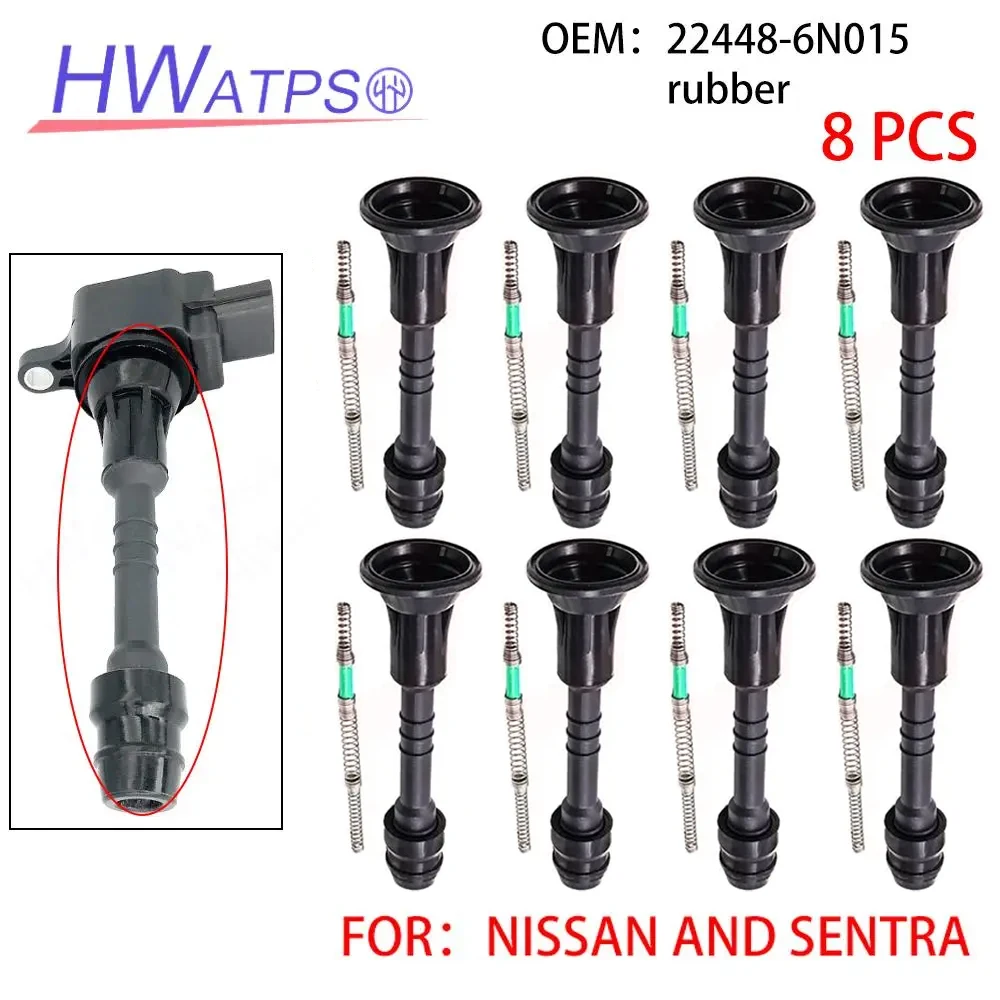 22448-6N015 New Spark Plug Cap Ignition Coil Rubber For Nissan Pulsar	2005-2001