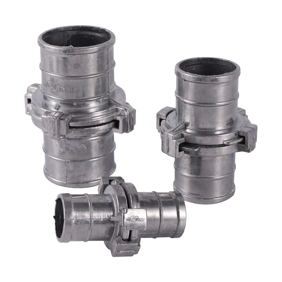 Acoplamento Rápido de Alumínio para Irrigação Agrícola, Blue Band Mangueira, Fire Pipe, Paisagismo Rega, Belt Pipe Clamp, 1 polegadas, 1,5 polegadas, 2 polegadas, 1 m, 5m