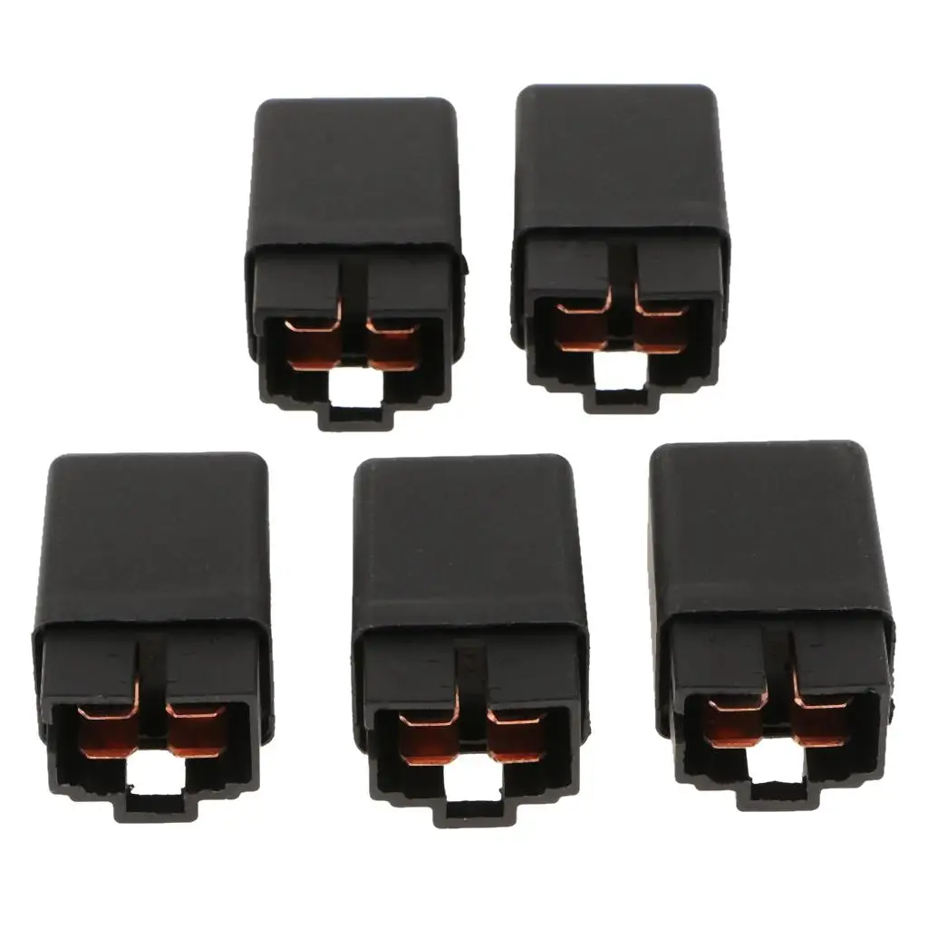 Car Air Conditioning 12V 40A Relay SPST 4 Pin Automotive Relay Socket Waterproof Holder for Auto Power and Cooling Systems