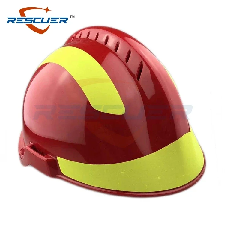 Emergency rescue helmet firefighter emergency safety hat forest fire light stand fire hood