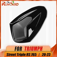 Para Triumph Street Triple RS 765 2020 2021 2022 2023 cubierta de asiento individual de pasajero trasero de motocicleta asiento trasero carenado de parabrisas