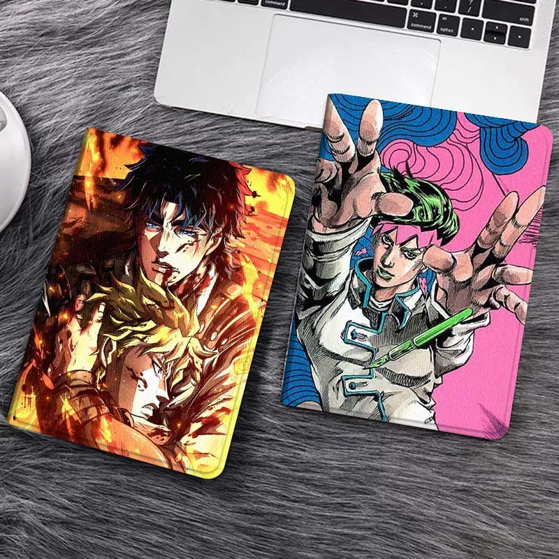 

Anime J-JOJOS COOL Tablet Case For iPad Pro Air 5th 6th 7th 13 M3 M4 M5 12.9 13.3 inch 2018 2022 2024 2025