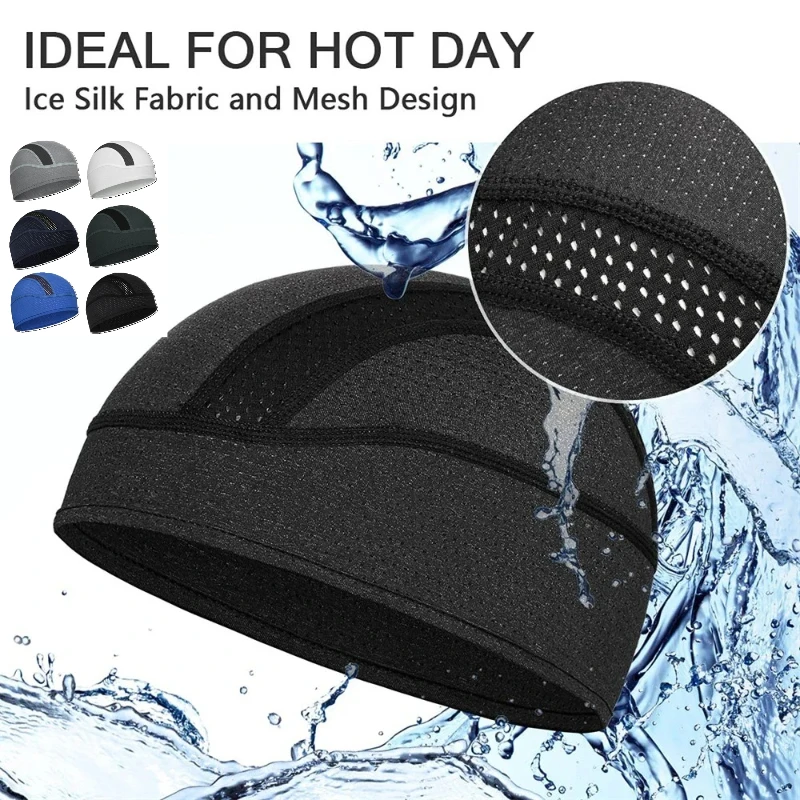 

Bicycle Sweat-wicking Cap Beanie Cap Cycling Headscarf Headband Quick-dry Pirate Hat for Outdoor Cycling Motorcycling Equipment