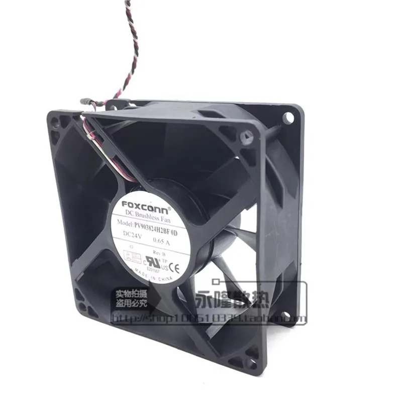 Ventola convertitore di frequenza originale FOXCONN PV903824H2BF 0D 24V 0.65A 9CM 90*90*38MM