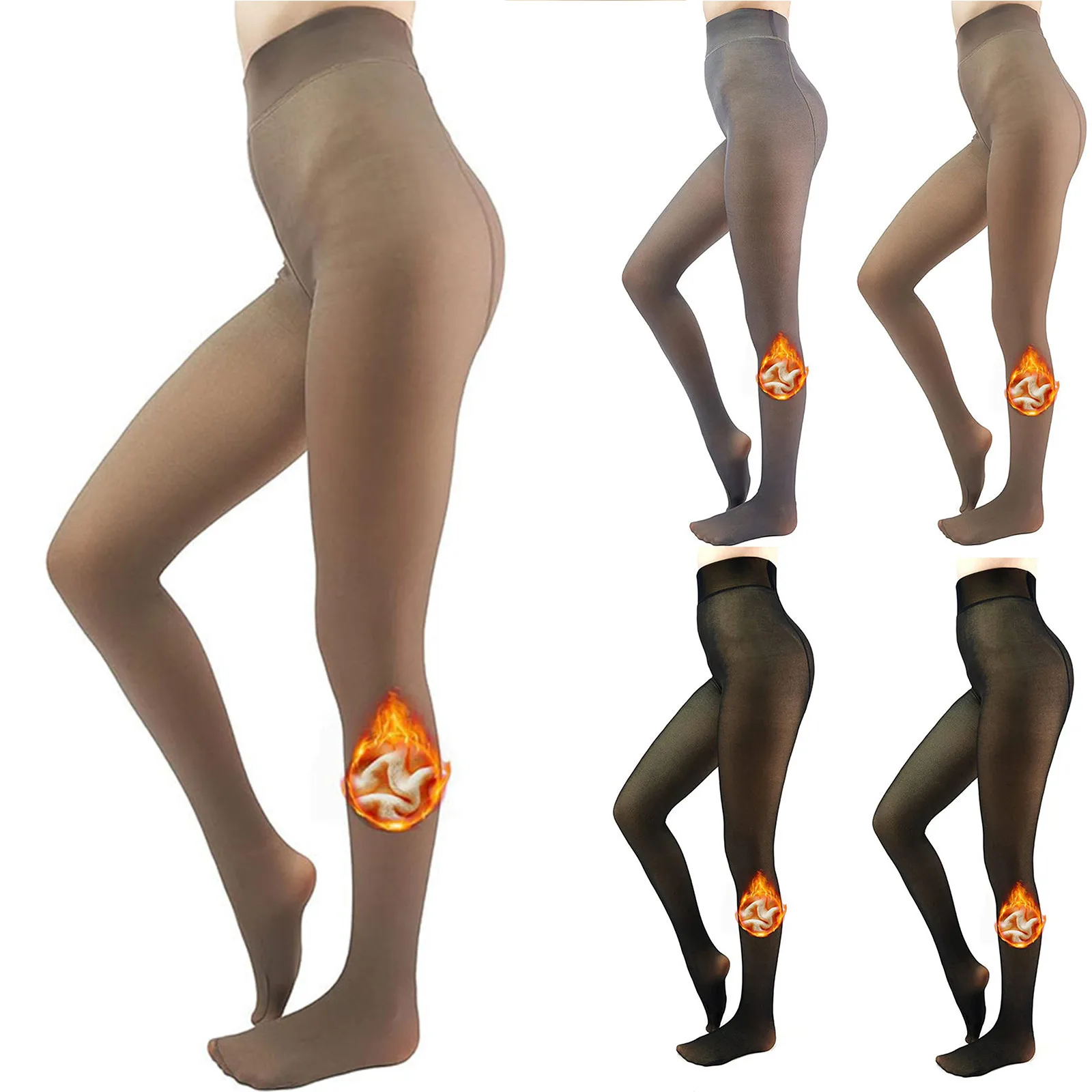 Women's Thermal Leggings Panty Fleece Women Pantyhose Stockings Tights Women Winter Warm Sexy Pantyhose Winter New