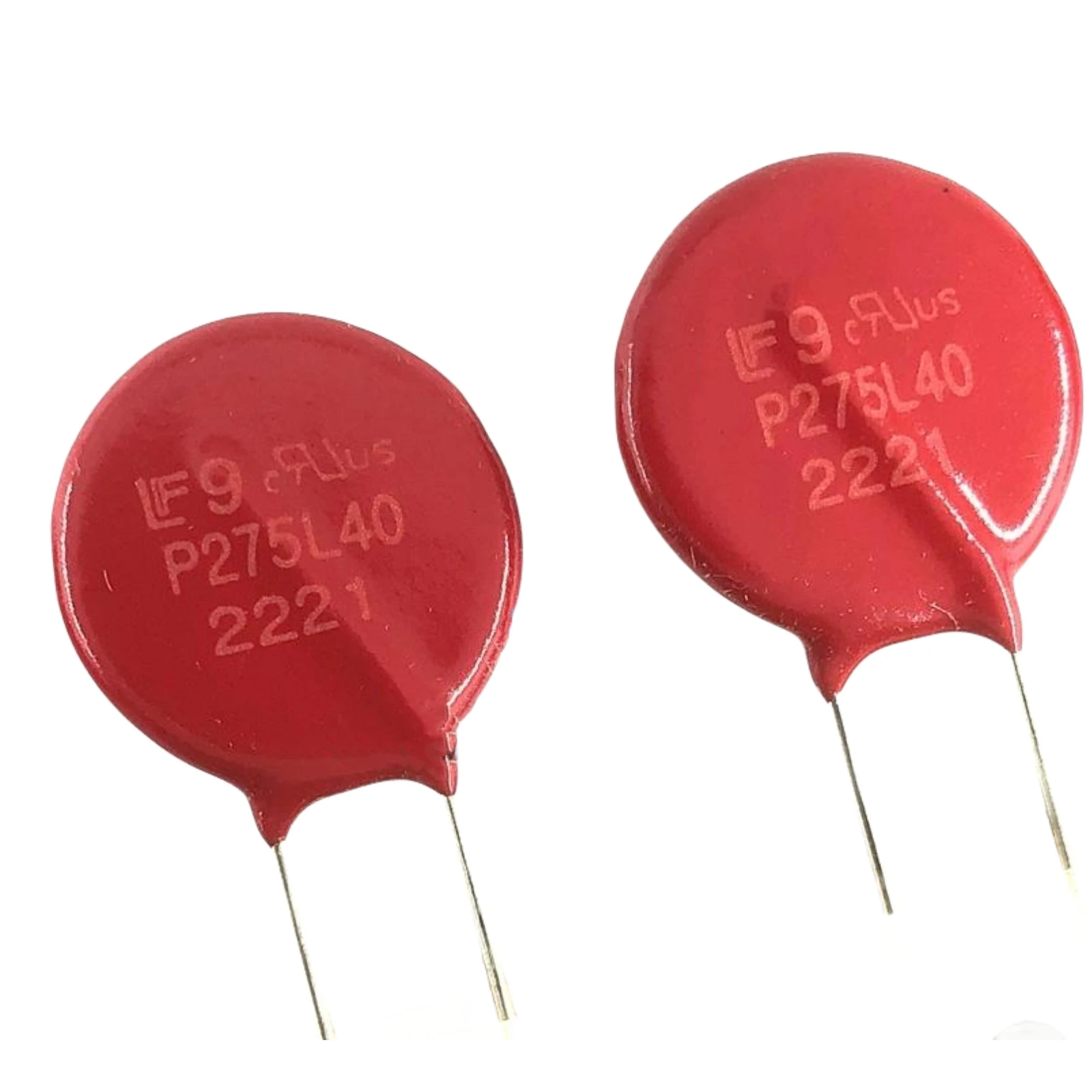 1/5/10PCS Litteifuse  For V275LA40CPX3579 P275L40C Red Varistor 430V 10KA 20MM Rheostat AC275 DC387 7000pF MOV TVS V275LA40CP