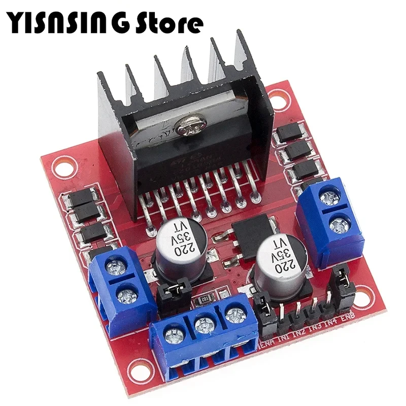 L298N Driver Board Module L298 Stepper Motor Smart Car Robot Breadboard Peltier High Power