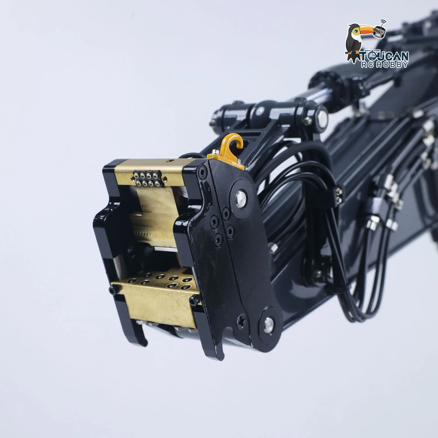 1/14 SFROG Metal Remote Control Hydraulic Excavator E400 Pro 9CH Valves RC Digger Stainless Steel Arm Frsky XE Radio