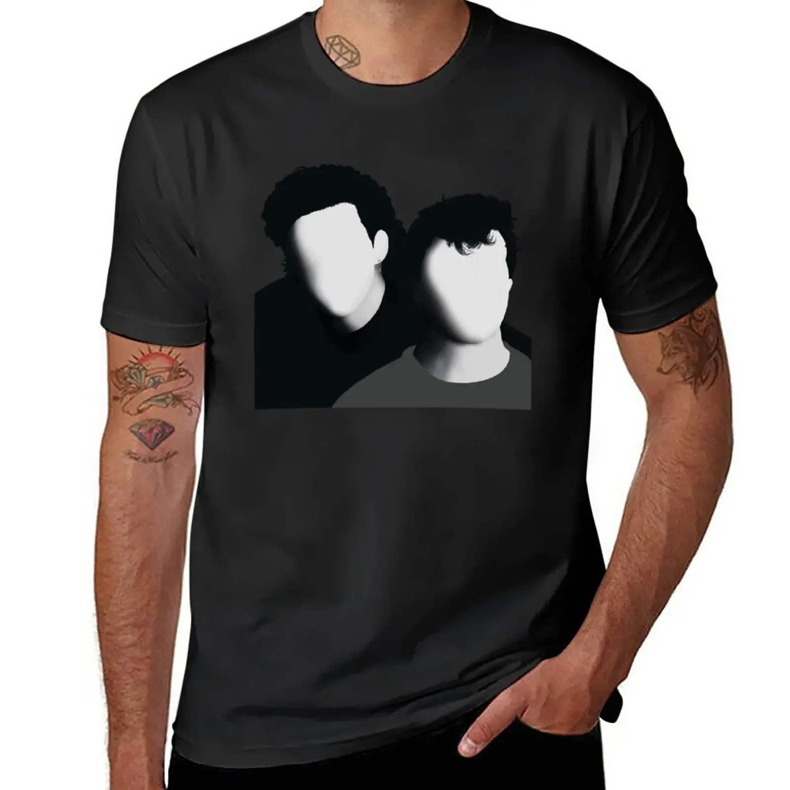 New Tears For Fears Songs From The Big Chair Album Cover T-Shirt designer shirts anime clothes customs vintage t shirt men