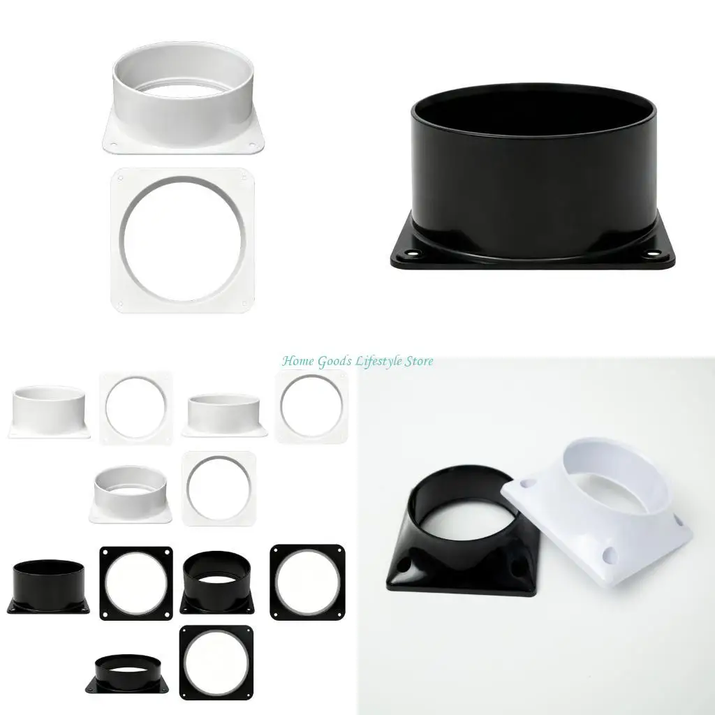 E74E Wall Plate Air Ventilation Flange For Ventilation Systems Easy to Install