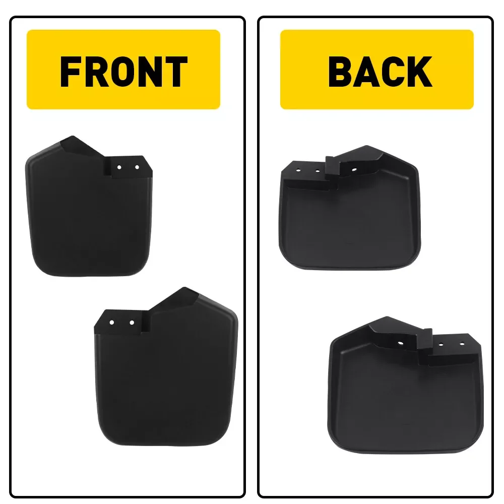 Splash Guards Mud Flaps FOR FORD TRANSIT CUSTOM FRONT LEFT AND RIGHT SET MUDFLAPS MUD FLAP PAIR 2012-ON Car Accessories