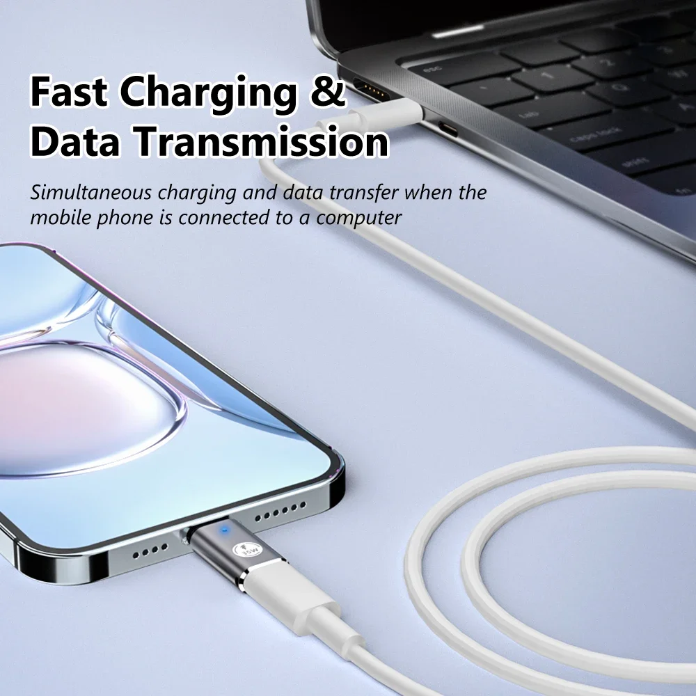 USB C To Lightning Adapter PD35W Fast Charging Lightning Female To Type C Male Adaptor For iPhone 15 iPad Data transfer OTG