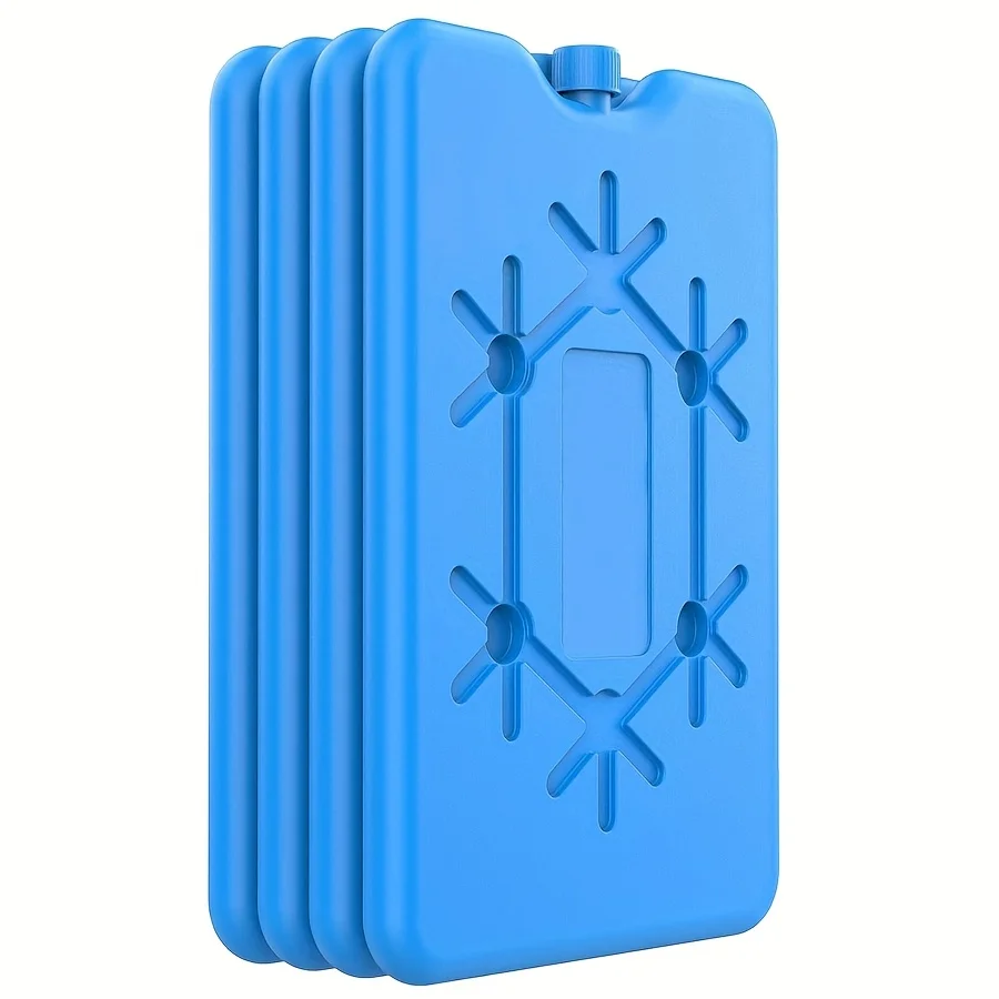 Lightweight Fresh Food Storage Refrigeration Cooler Bag Reusable Ice Pack Portable Water Injection Box for Lunch Box and Cooler
