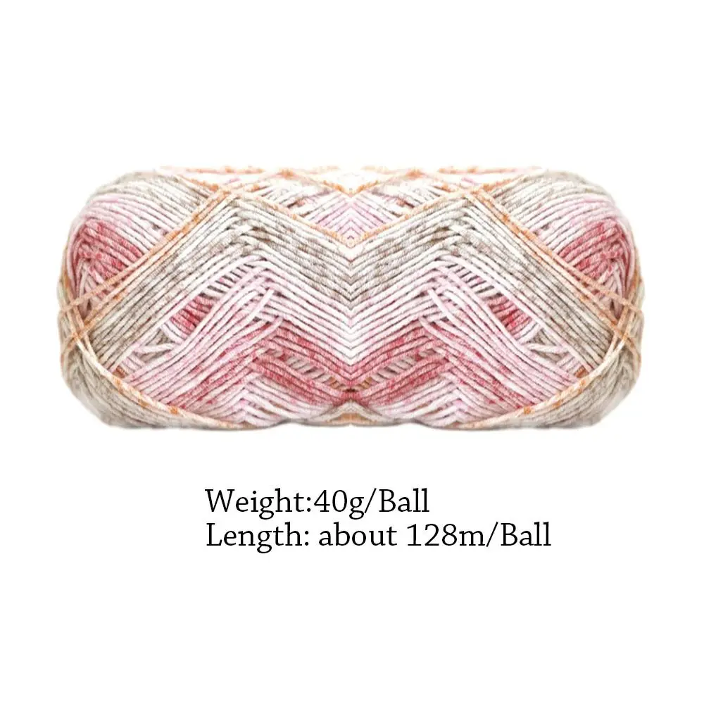 For Basket Carpets Sewing Milk Cotton Crochet Yarn DIY Hand Knitting Yarn Ball Woven Thread