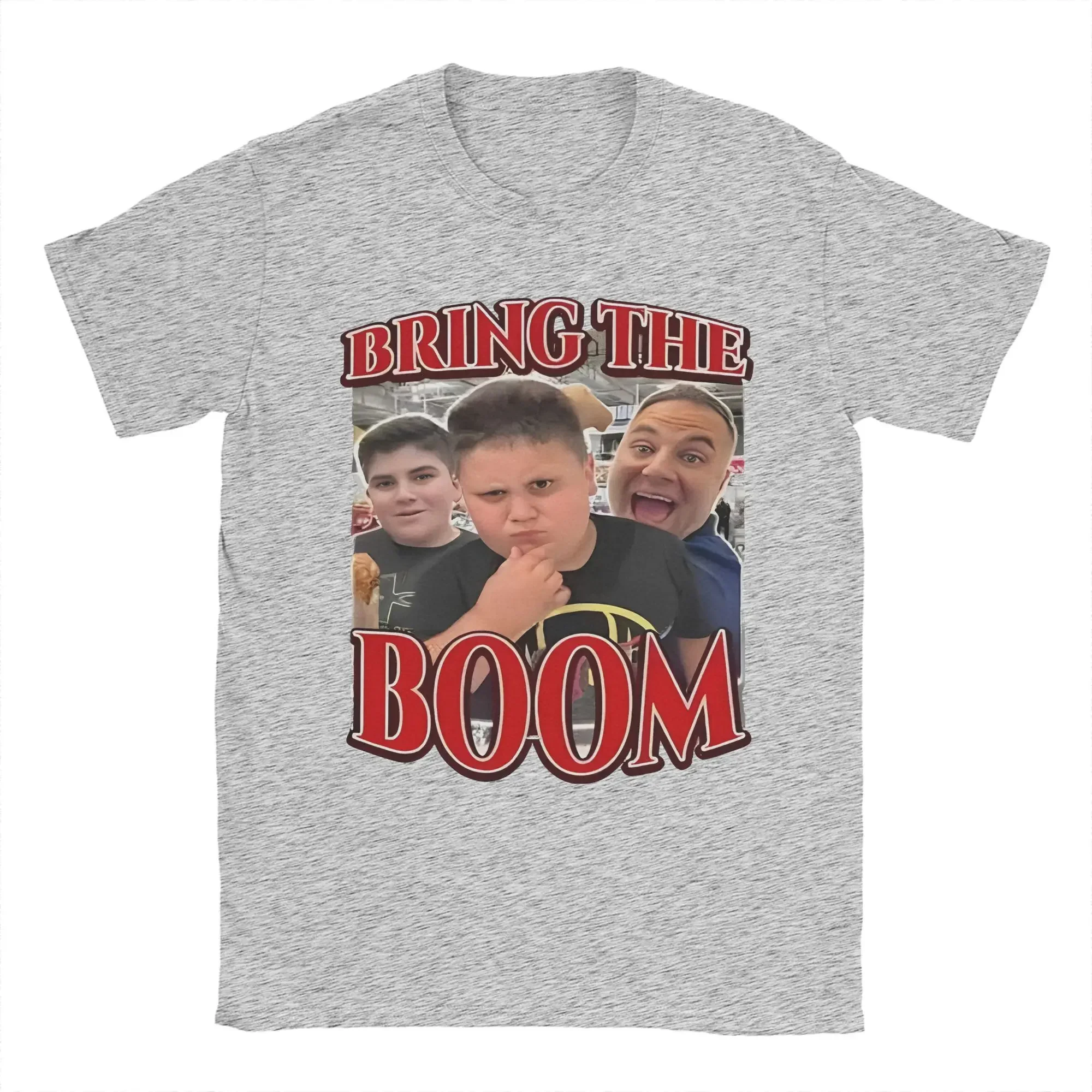 2025 نموذج جديد الرجال النساء The Boom Costco الرجال Rizzler تي شيرت القطن الجرافيك الطباعة تي شيرت تجهيزات الملابس