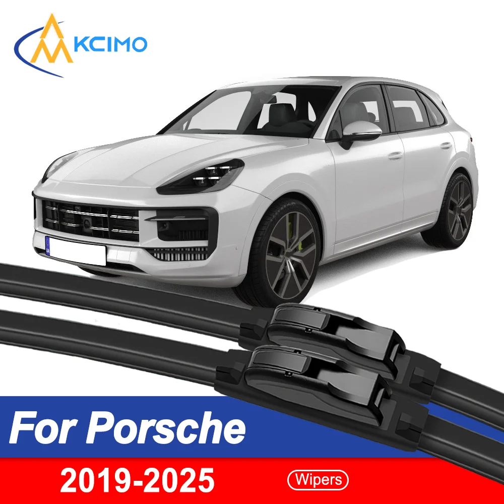

Smooth & Silent Wiping 2PCS Wiper Blades for Porsche Cayenne E3 2019-2025 All-Weather Performance Clear View Safe Driving