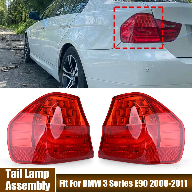 

Высококачественный автомобильный фонарь в сборе, задний сигнальный фонарь, подходит для BMW 3 серии E90 2008-2011 # 63217289429, 63217289430