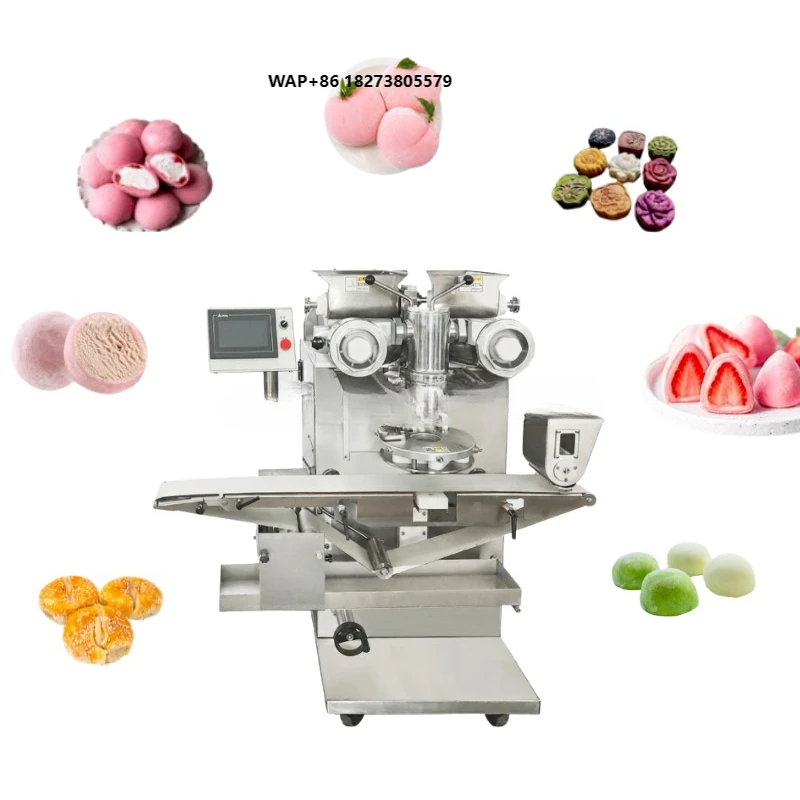 Mozzarella Potato Croquette Automatic Stuffing Machine Walnut Filled Kahk Stuffing and Forming Machine for Bakery