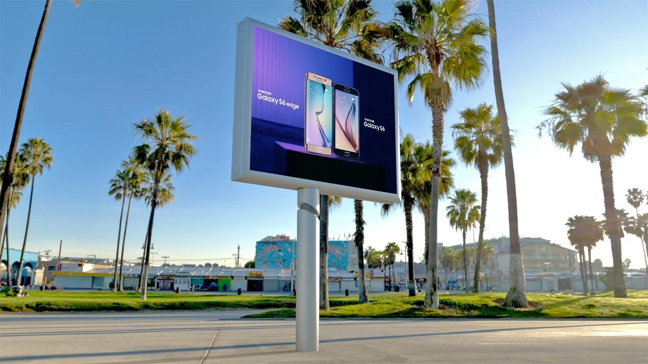Custom Waterproof & LED DisplayOutdoor P10 Full Color 4X8 Ft Electronic Advertising Led Signs Led Business Board On Street Pole