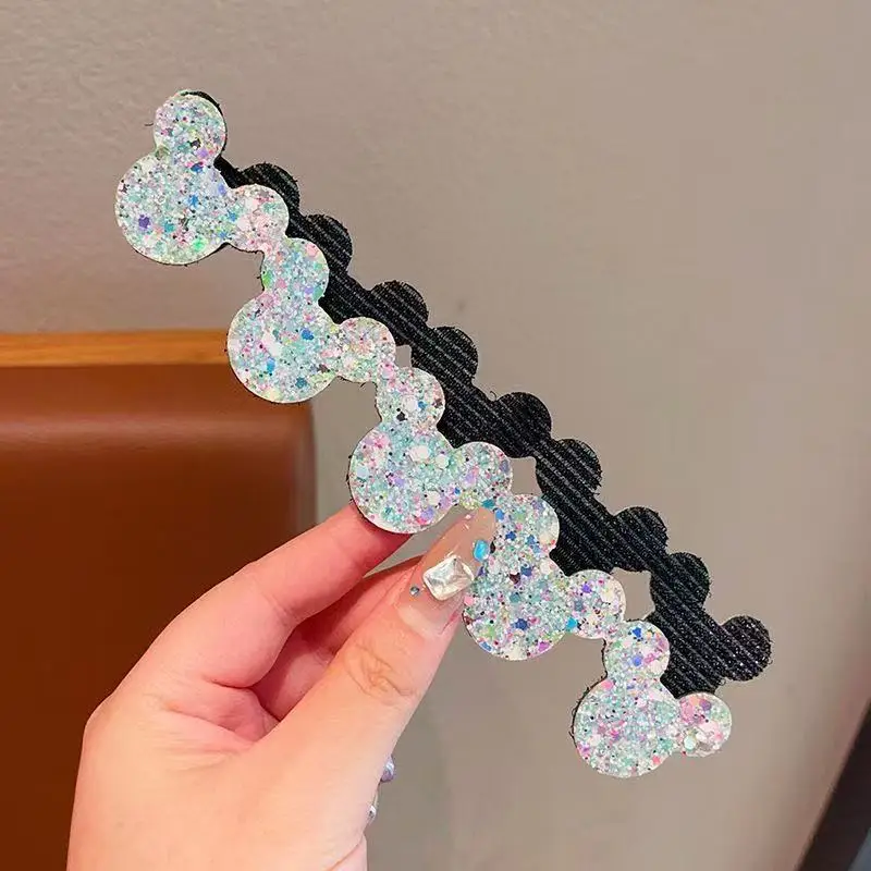 2/3/5 Stück Kinder-Pony-Sticker Stern Herz Fransen Haar-Patch Mädchen Wiederverwendbare Magische Haar-Sticker Kinder Haarstyling-Zubehör – Detail 8