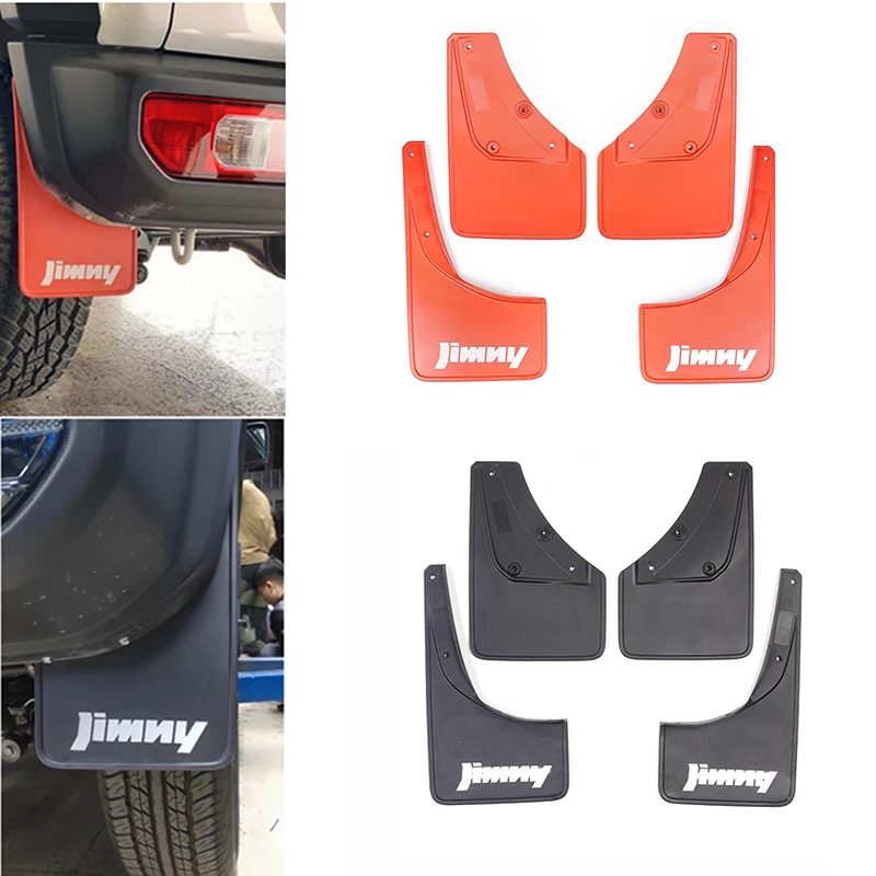Mud Flaps Fender Splash Guards 4PCS For For Suzuki Jimny JB74 JB64 2019-2023 Jb74 Jb64 Accessories