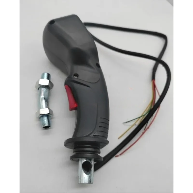 Hot Sell for Excavator Harvester Parts Power Control 9 Button Joystick Handle Glue Gear 1PC