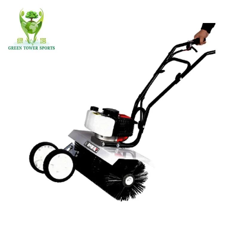 Full Gear Snow Blower Street Snow Cleaning Machine Small Hand-Push Type 2 Wheel Snow Sweeper