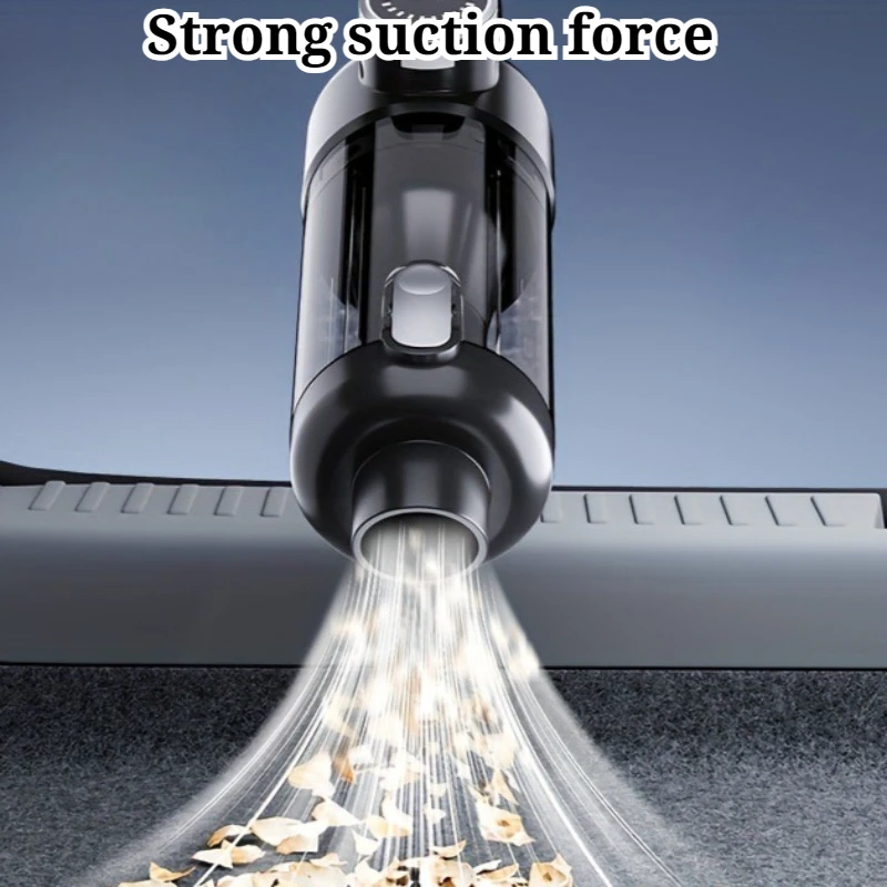 Car vacuum cleaner wireless one-button dust dump high-power portable vacuum cleaner large suction mini handheld vacuum cleaner view 3