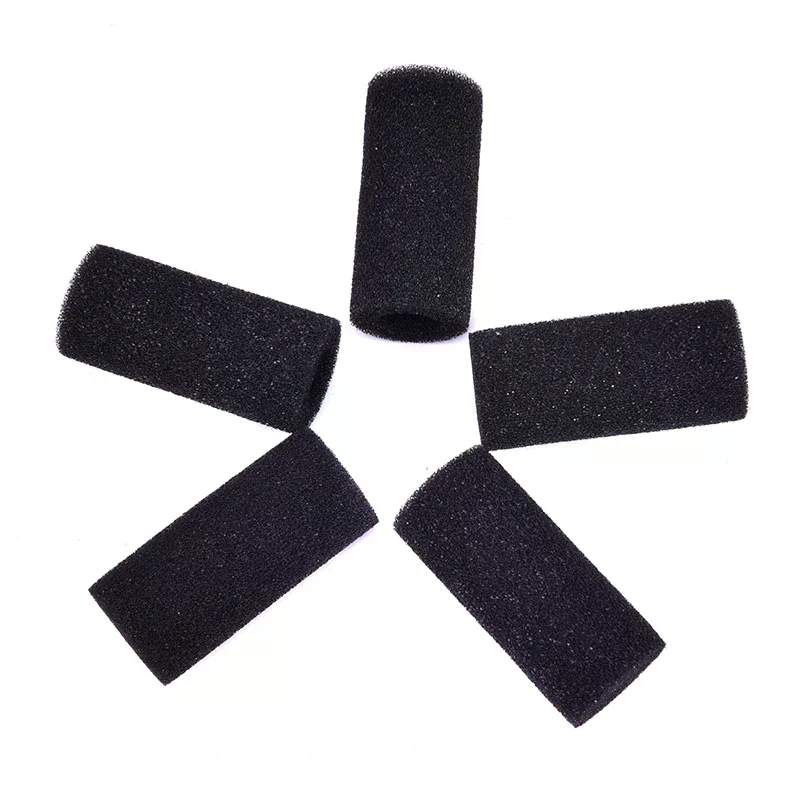 5pc Size Black Size Black Sponge Aquarium s L Filter Protectorcover for Fish Tank Inlet Pond