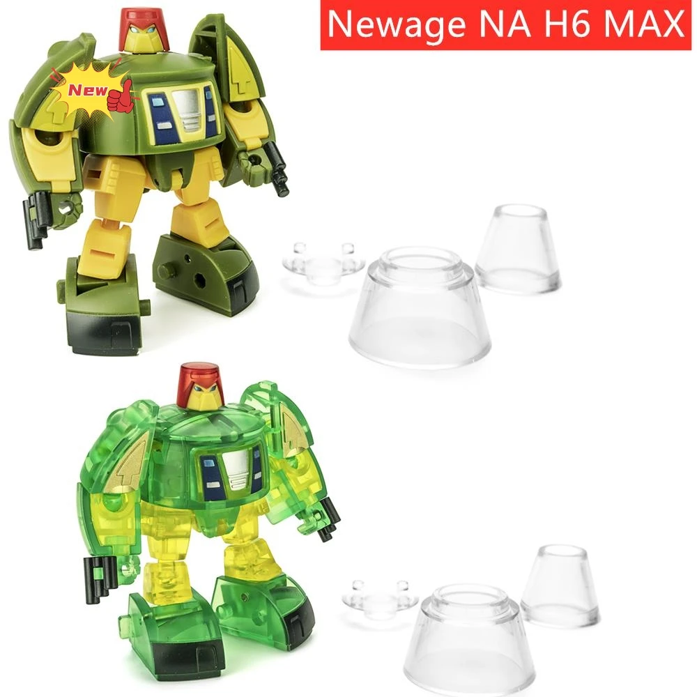 New Transformation NEWAGE NA H6 MAX Small Scale Ufo Action Figure Robot Toys With Box in stock