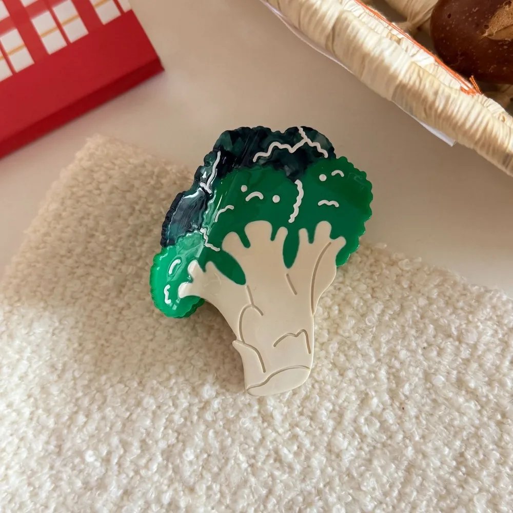 

Hairpin Korean Style Vegetable Hair Clip Sweet Cute Fruit Shark Clip Strawberry Grape Acetic Acid Claw Clip Daily