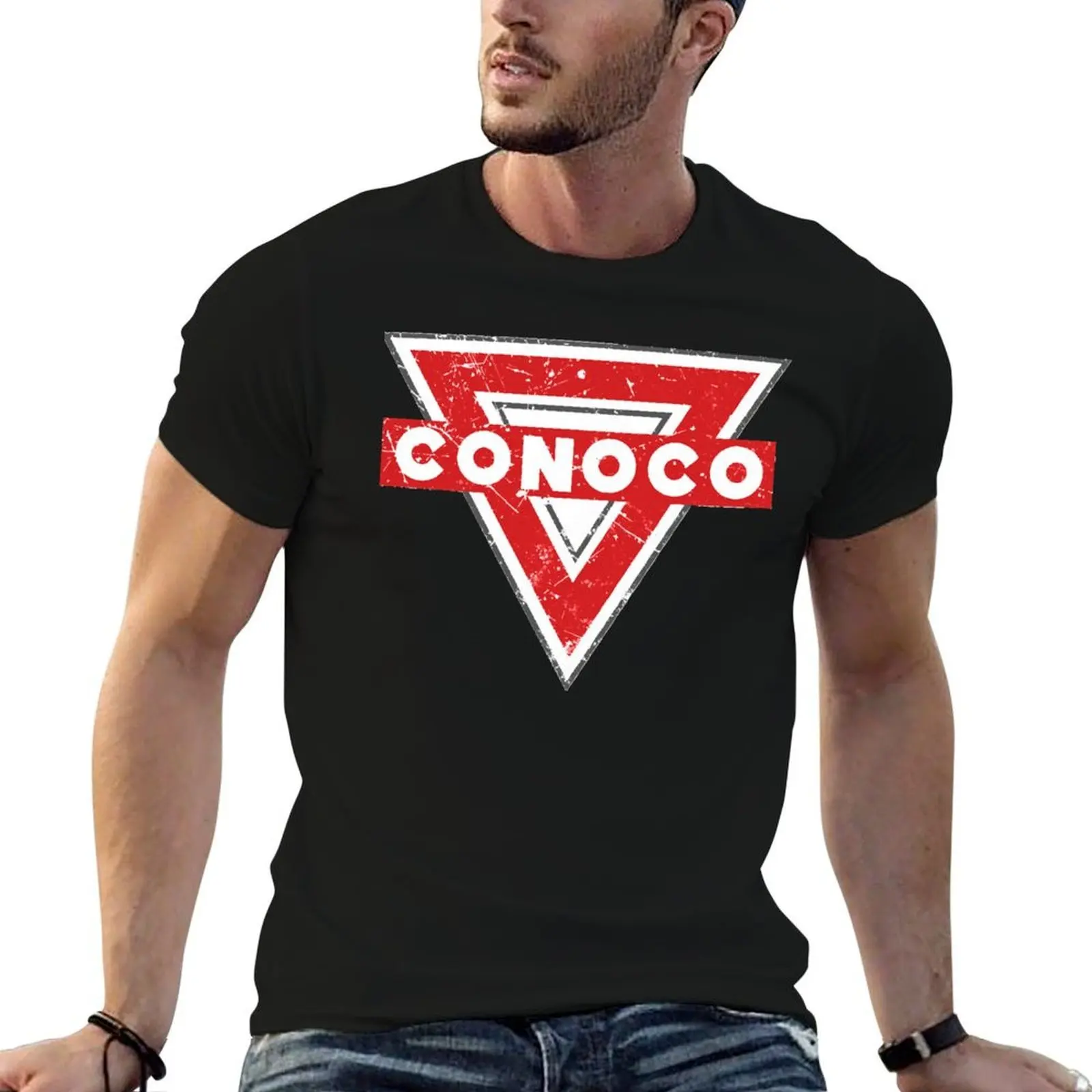 

Conoco Oil Vintage Company T-Shirt t shirt custom print man t shirts for men casual T-Shirt