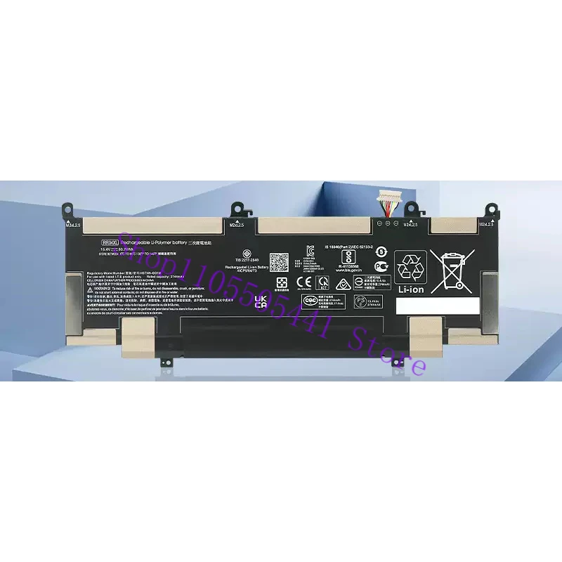 New RR04XL Laptop Battery for HP Spectre X360 13-AW AW0001TU AW0021NG HSTNN-DB9K OB1M L60213-2C1 L60373-005 14-CE 15.4V 60.76Wh