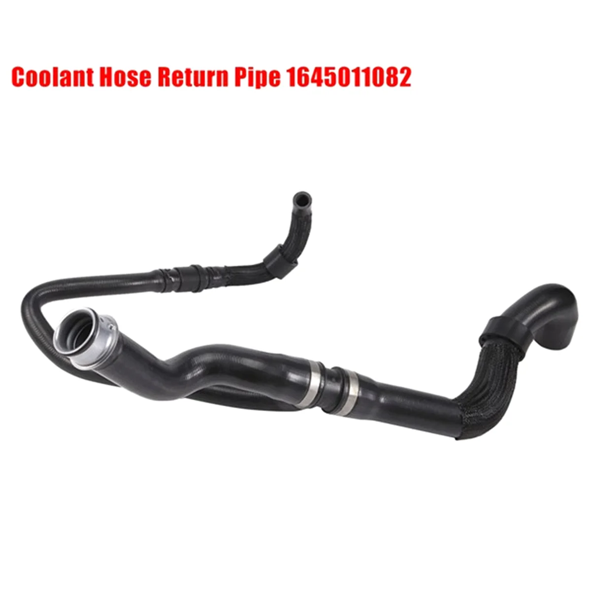 

#49I Automotive Parts & Accessories,1645011082 Radiator Coolant Hose Upper for Mercedes Benz ML280 ML300,Black