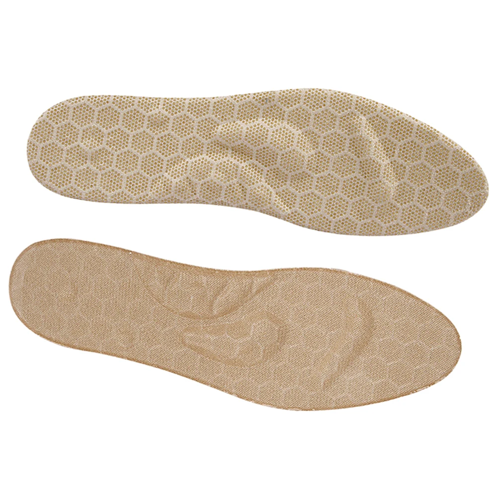 

Sports Insoles Self Adhesive Massage Pads Shock Absorbing Non Slip Cardigan S 38 41 Shoe Inserts for Men Women