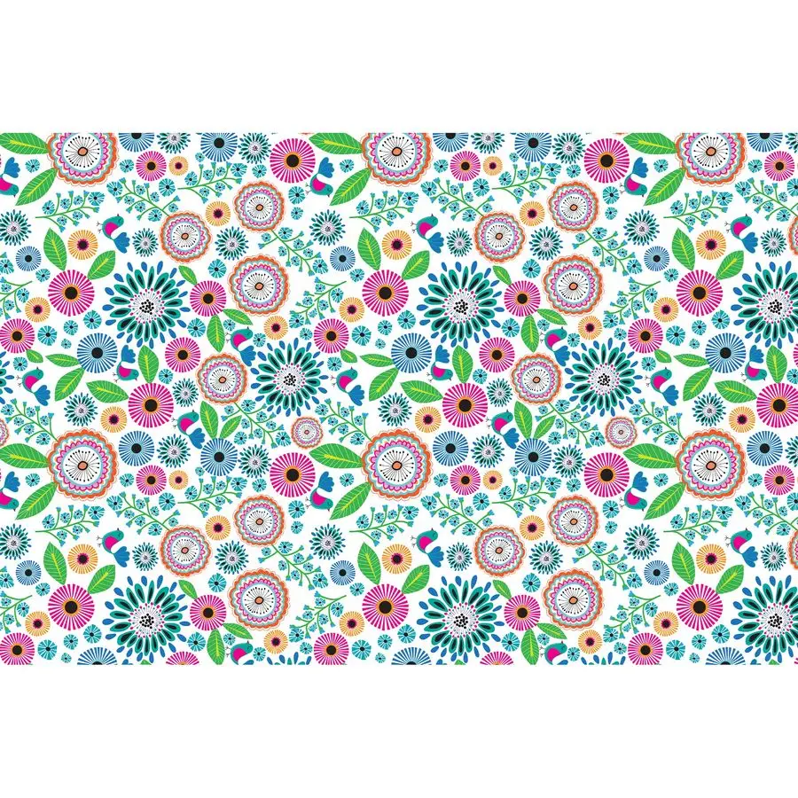 عدد 240 ورقة عدد 20 × 30 مناديل ورقية مطبوعة ممتازة متوفرة في 12 تصميمًا، بيتونيا جميلة