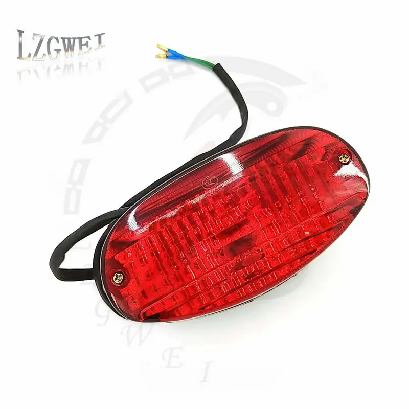 Motorbike Rear Integrated Brake Tail Light For Yamaha Drag Star 400 DS 400 For Kawasaki ZR250 Balius