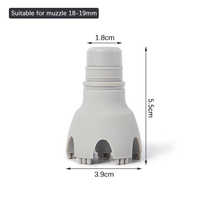 Cabezales de repuesto para pistola de masaje, estimulador muscular, relajación corporal, moldeador de ejercicio, masajeador de cabeza