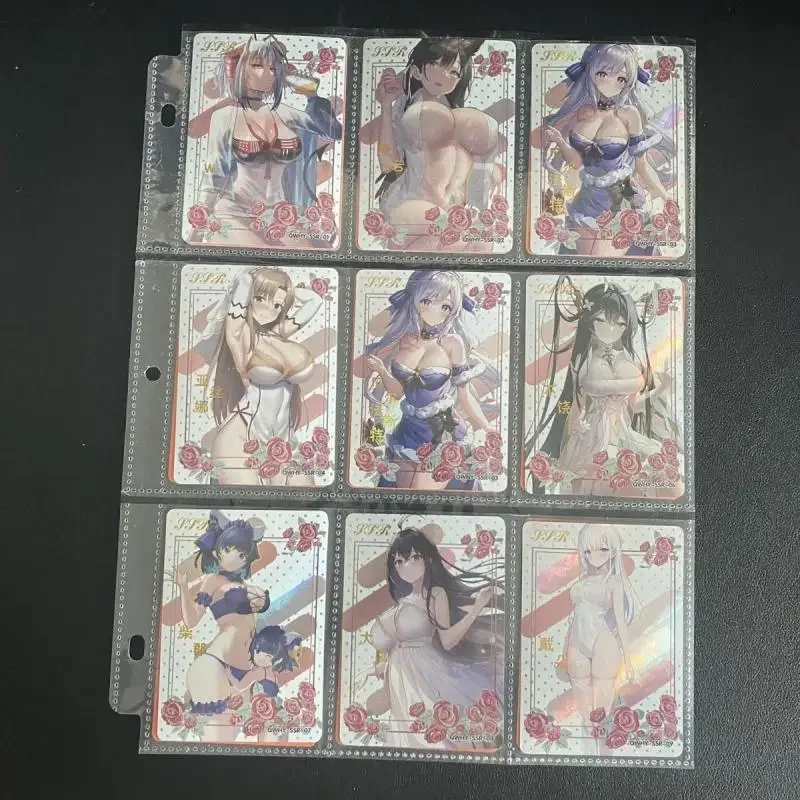 Goddess Story Rose Garden Beauty SSR Puzzle cards Ganyu Keqing Yelan Sakurajima Mai boy Toy collection Birthday Christmas gifts