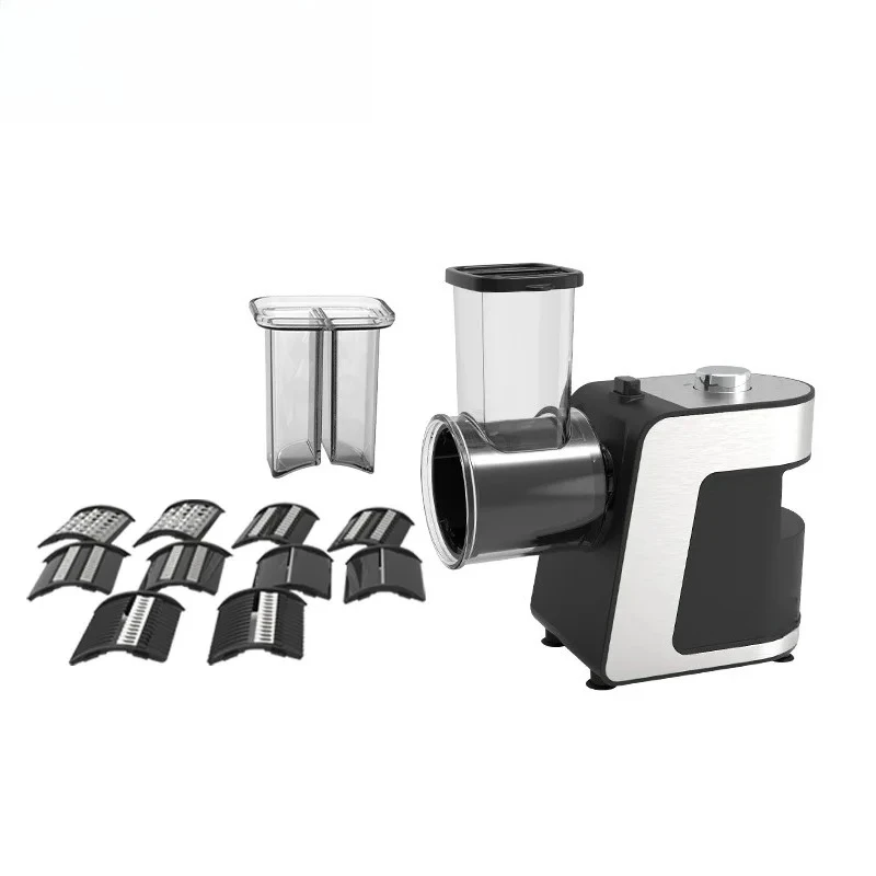 Multifunction Electric Food Processor – 220V 1000W Veggie Cutter with 5 Blades for Home & Commercial Use