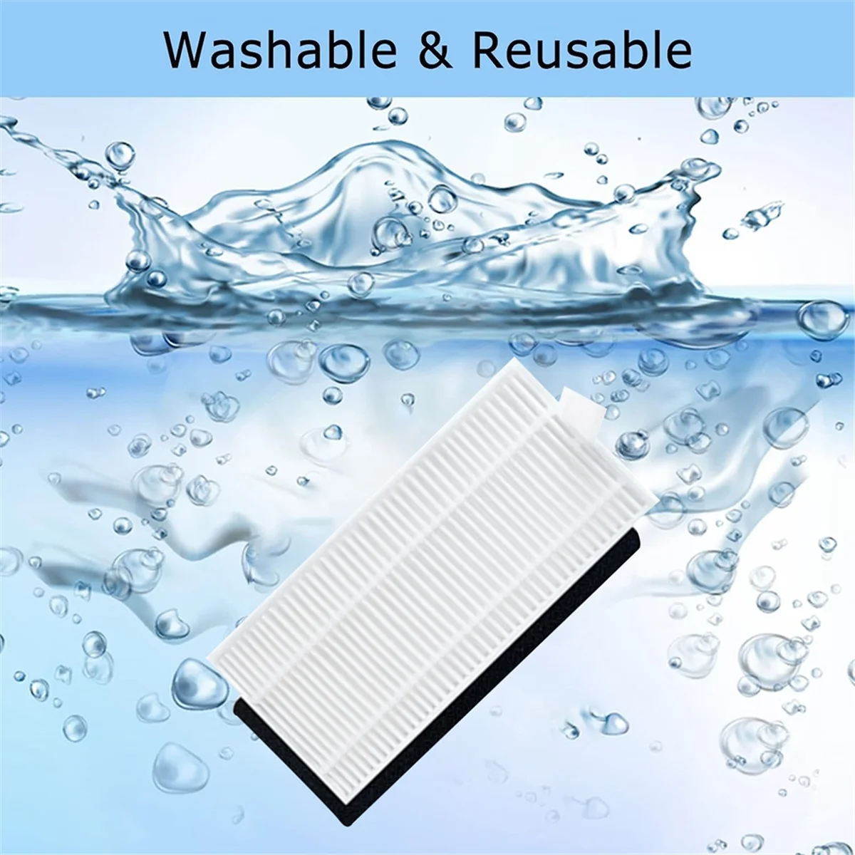 

A463X~6 Pcs Cleaner Filter for SG60 SL60 SL60D SL61/ L6 Nex Robot Vacuum Filter Cleaner Parts Replacement