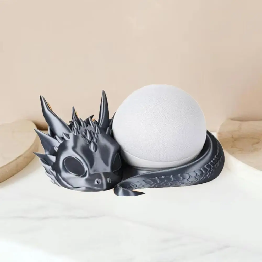 Supporto per altoparlante a forma di drago Staffa per altoparlante innovativa multifunzione Cornice dal design squisito Supporto stampato in 3D