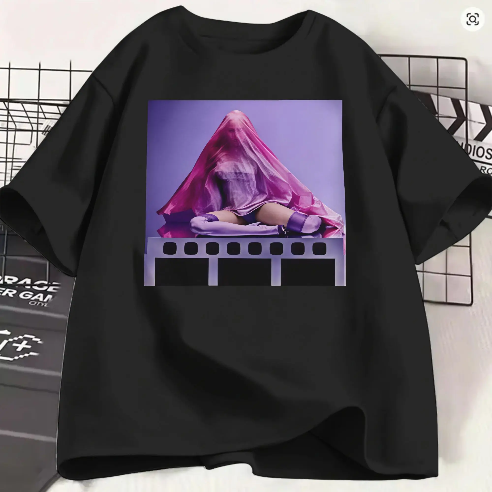 Men T-Shirt Madonnas Confessions II Album 2026 Funny Pure Cotton Tees Short Sleeve  T Shirt Crew Neck Clothing Original