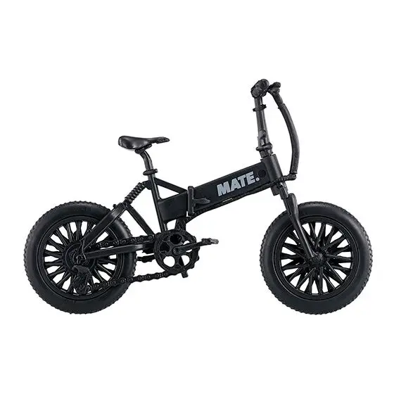 Bandai-figuras de acción modelo MATE X EVO, bicicleta eléctrica en miniatura, adorno de bicicleta simulado, bola Gashapon oficial genuina
