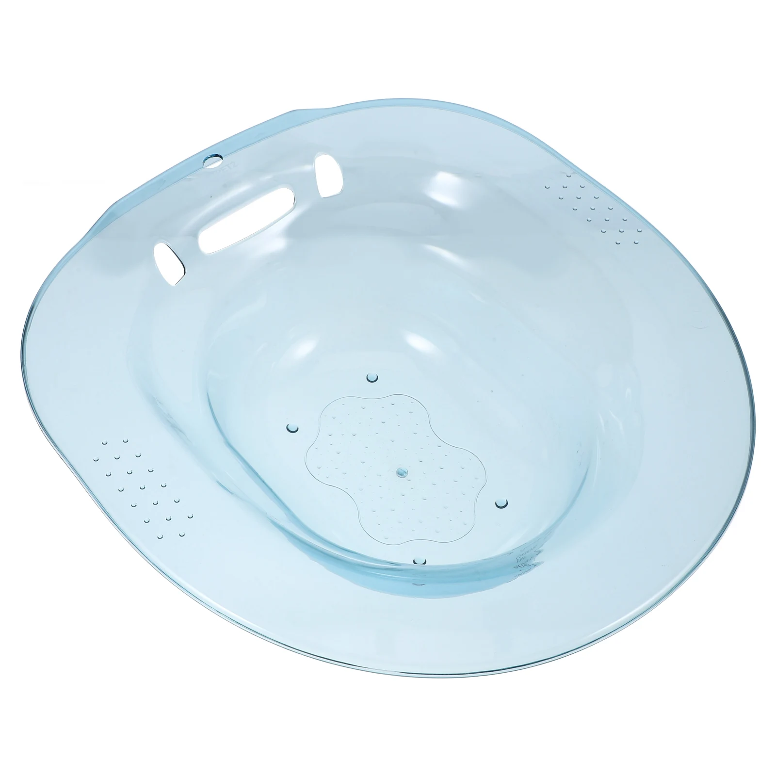 

Sitz Bath Basin Toilet Postpartum Care Elderly Nursing Blue Wide Private Parts Non Slip Stable Strong Easy Maintenance