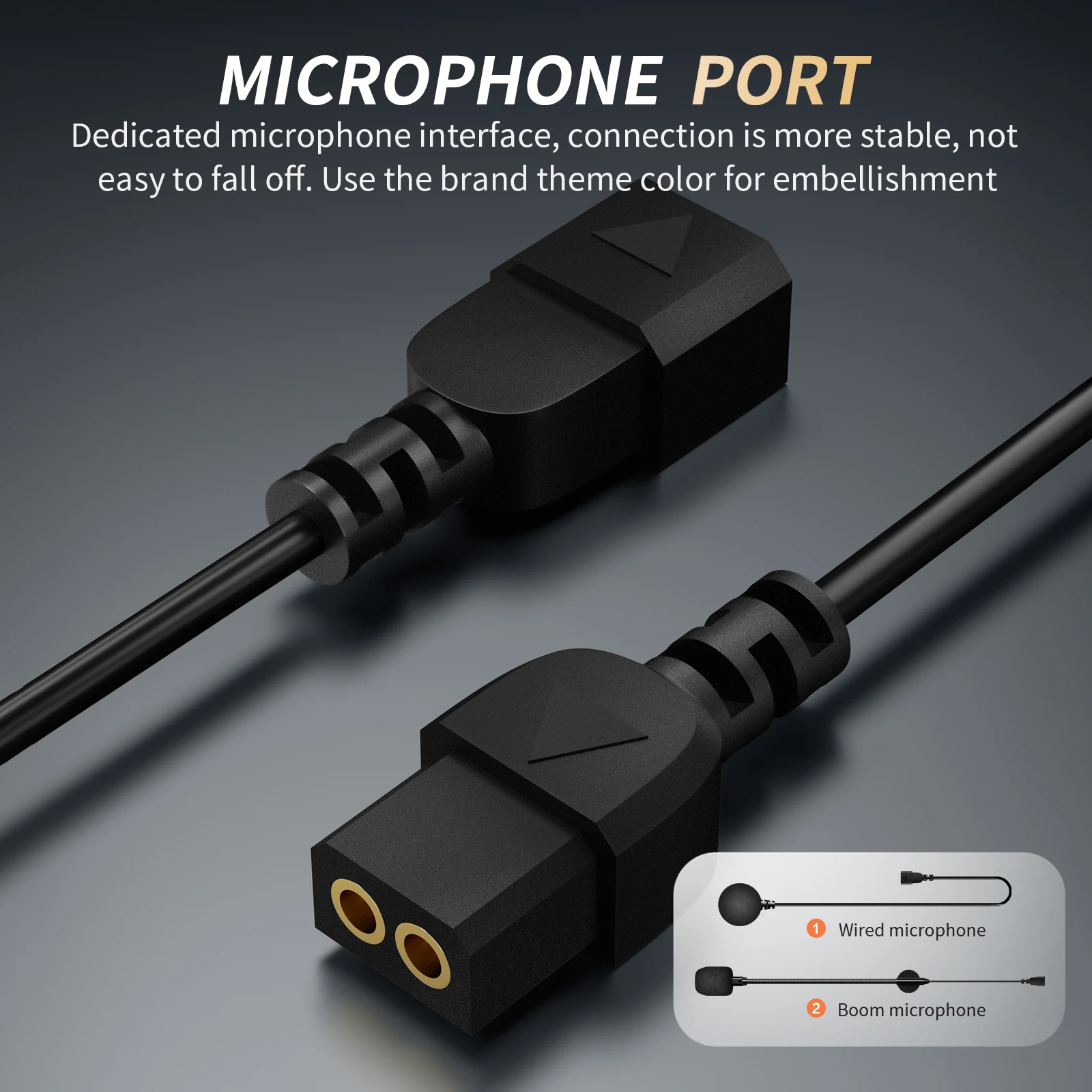 Fodsports HRSQS Speaker Helmet Headset High Stereo Sound Quality Earphone for M1-S Pro Intercom，40mm Diameter 3.5mm Jack image 6