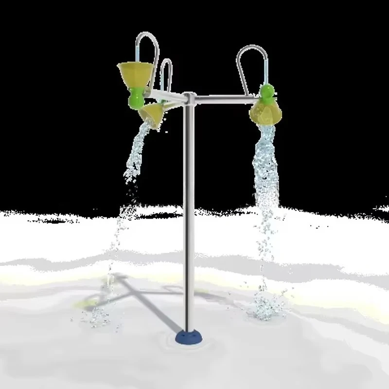 Children's for Aqua Play Rides 304 Stainless Steel Water Park Splash Pad Series Swimming Pool Spray Spout