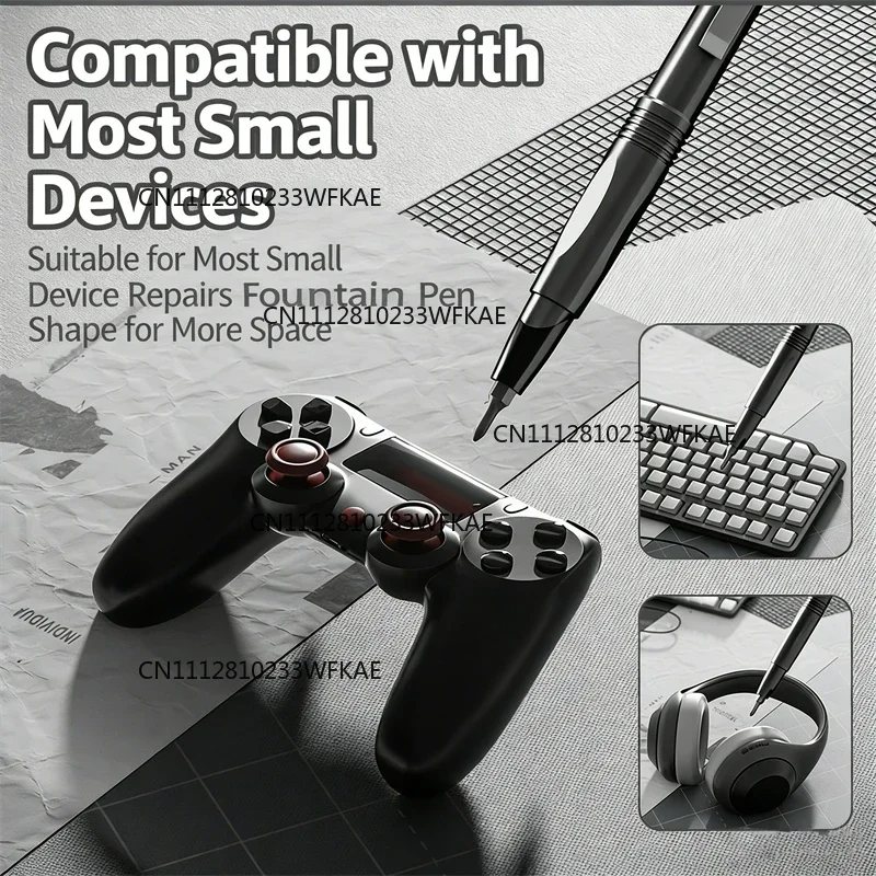 13 in 1 Precision Screwdriver Pen Set Portable Hidden Storage Multi-Function Repair Tool for Phone Computer Glasses Furniture