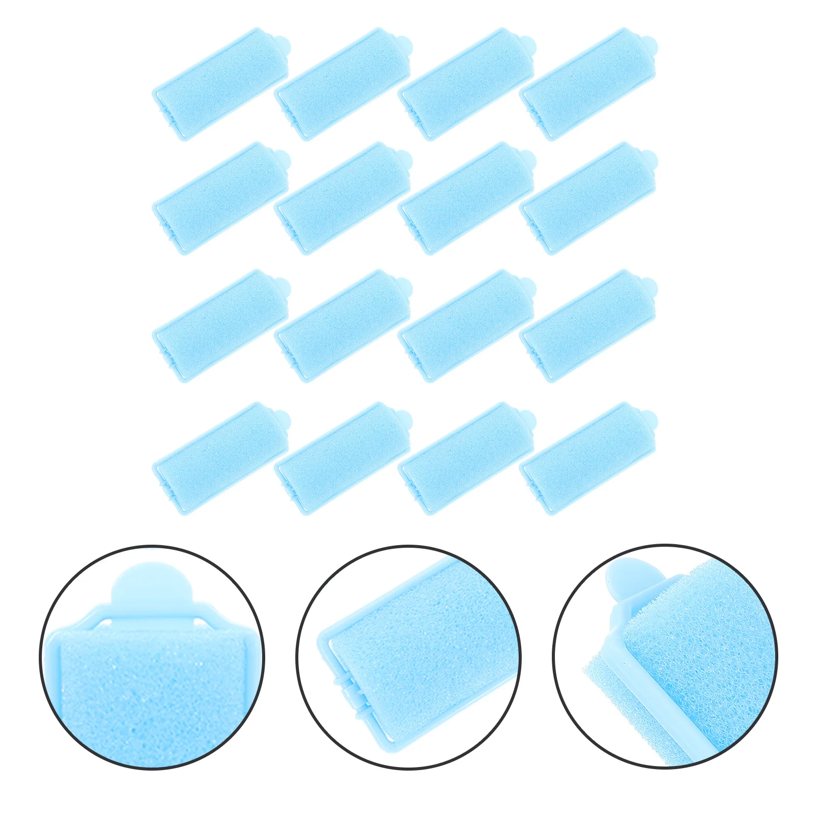 20 قطعة من بكرات الشعر الإسفنجية، عصابة رأس لتجعيد الشعر بدون حرارة للنساء والفتيات، أداة تجعيد ناعمة ومريحة طوال الليل #6