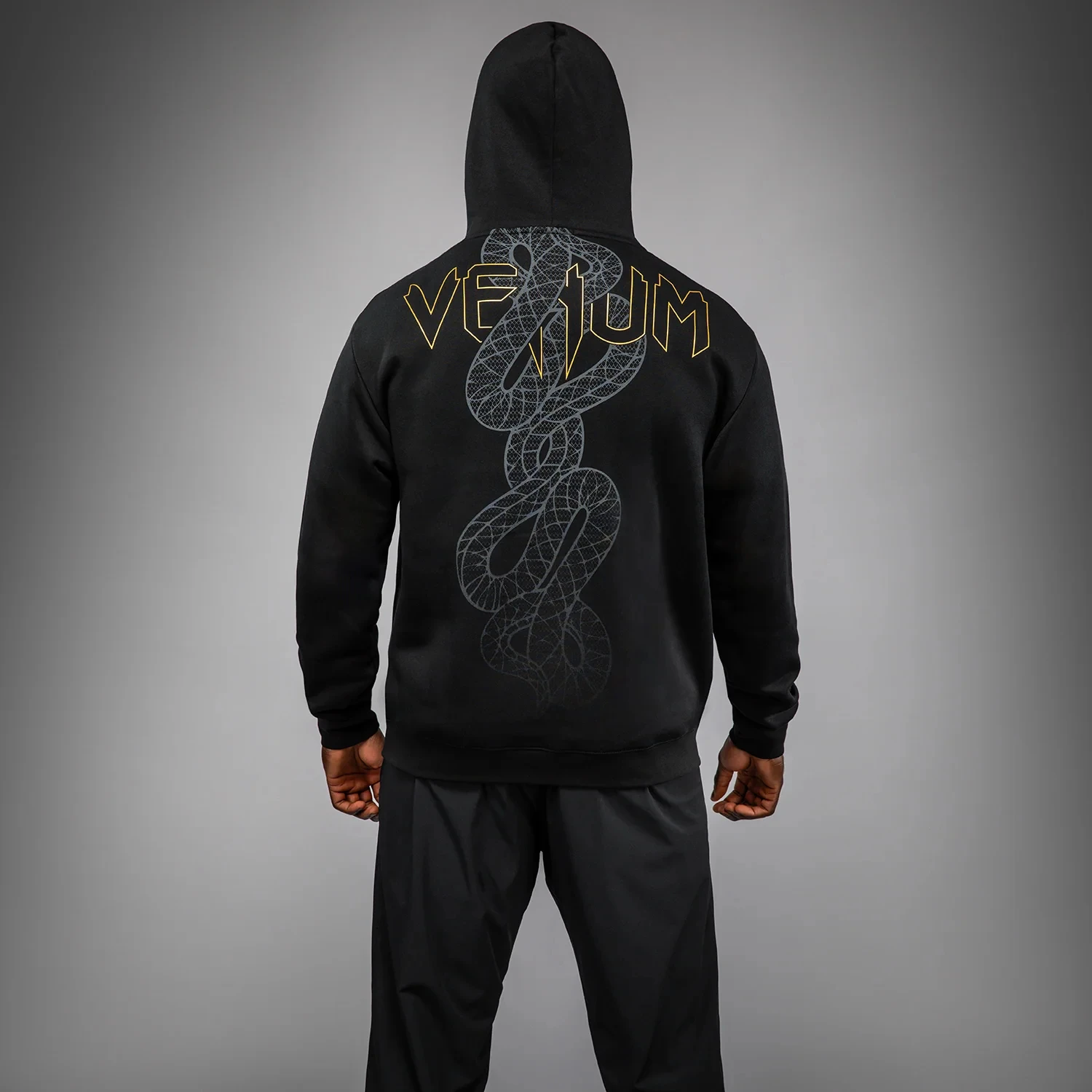 2026 New Hot Extreme Sports Venum Serpenti Hoodie Men Red Boxing Training Pullover Hooded Sweatshirt MMA Fight Sports Casual Top